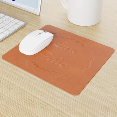 Custom Leather Mousepad