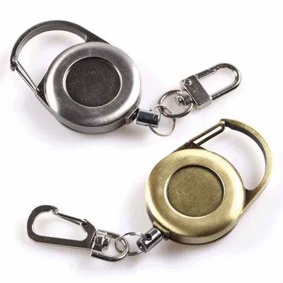 Retractable Tough Badge Reel Keychain