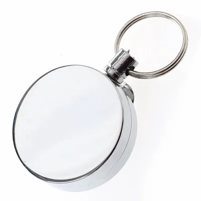 Handy Compact ID Badge Reel Keychain